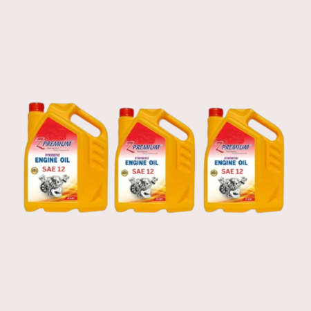 ZPremium Engine oil SAE 12 of 5 litre-Pack of 3